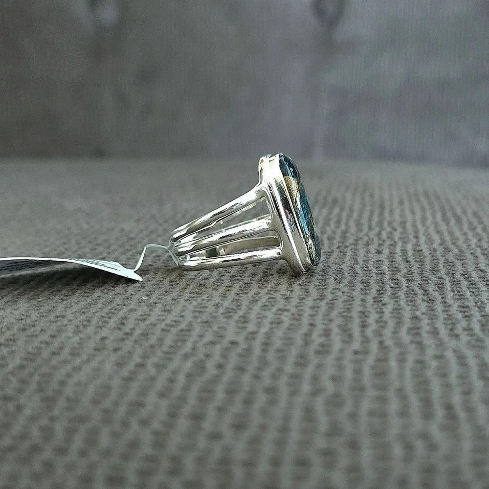 Shivam Apatite Quartz Statement Ring💍 - NWT